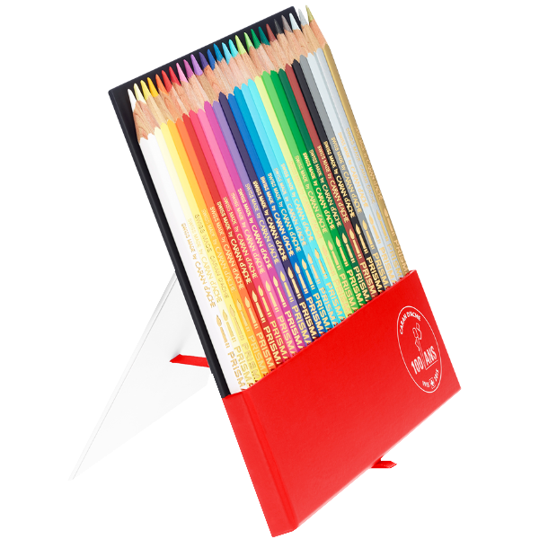 Lápis Aquarelado Caran D'Ache Prismalo 25 Cores Edição 100 Anos